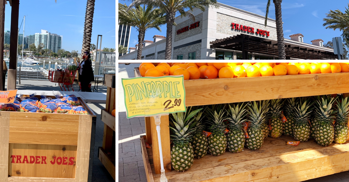A fruit stand with pineapples and pineapples Description automatically generated with medium confidence